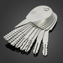 20psc Foldable Car Lock Opener Double Sided Lock Pick Set Locksmith Tools - LOCKPICKWEB