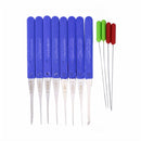 4 in 1 Locksmith Supply Set Transparent Practice Lock with 17pcs Lock Tool Broken Key Remove Pick Hook