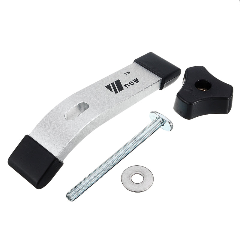 Aluminum Alloy Quick Acting Hold Down Clamp T-Slot T-Track Clamp Set T Nut Screw Type Woodworking Tool