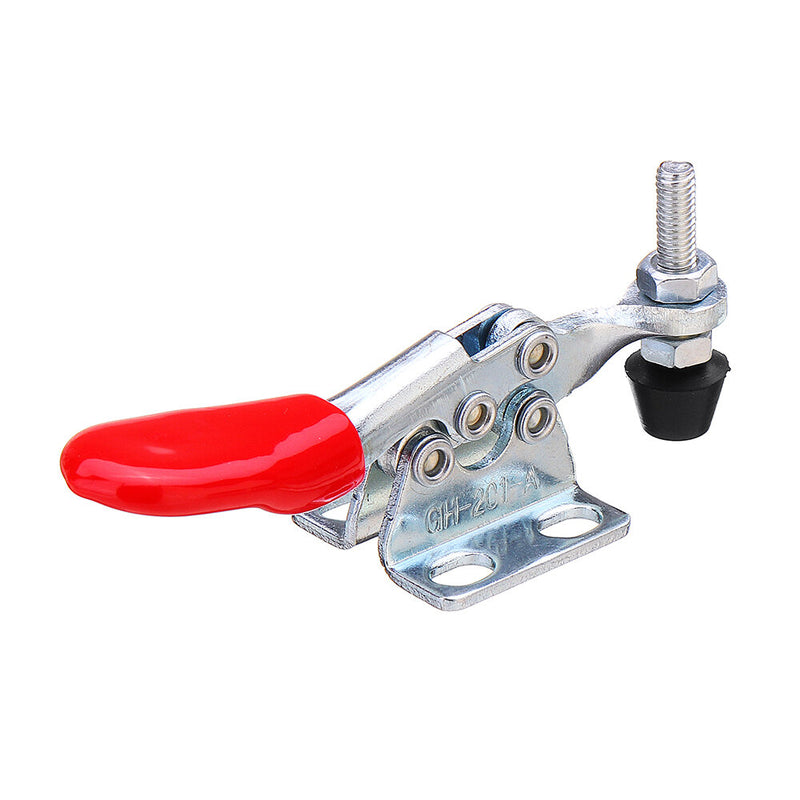 Drillpro 2Pcs GH-201-A Quick Release Hand Tool 27kg Holding Capacity Horizontal Hold Type Toggle Clamp