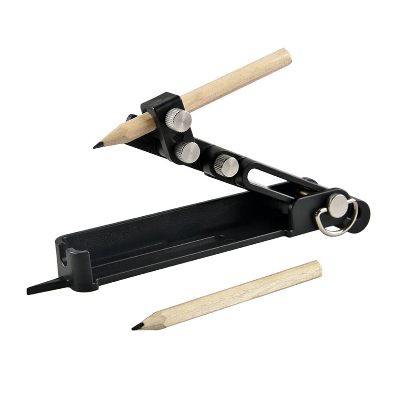 Multi-function Scribing Tool Adjustable Profile Scribing Ruler Contour Gauge Woodworking Compass Tool