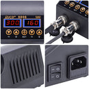JCD 8898 2 In 1 750W Soldering Station Hot Air Gun Heater LCD Digital Display Soldering Iron Welding Rework Station for Cell-phone BGA SMD PCB IC Repair