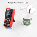 KJ105 Digital Multimeter 6000 Counts AC DC Voltage LCD Display Professional Measuring Meter Tester with Test Leads