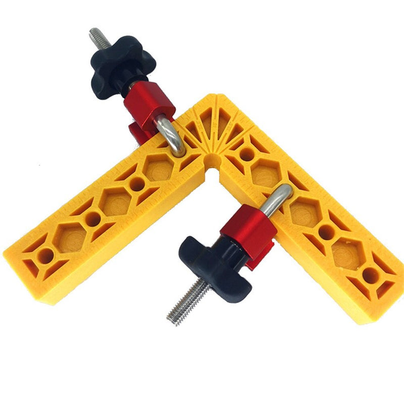 150×150mm 90 Degrees Positioning Ruler Engineering Plastic L-Type Corner Clamp For Woodworking Carpenter Clamping Tool