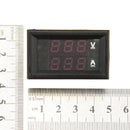 Mini Digital Voltmeter Ammeter DC 100V 10A Voltmeter Current Meter Tester Blue+Red Dual LED Display