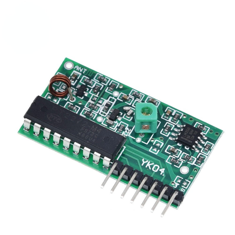 IC 2262/2272 4 Channel 315Mhz Key Wireless Remote Control Kits Receiver Module for Arduino