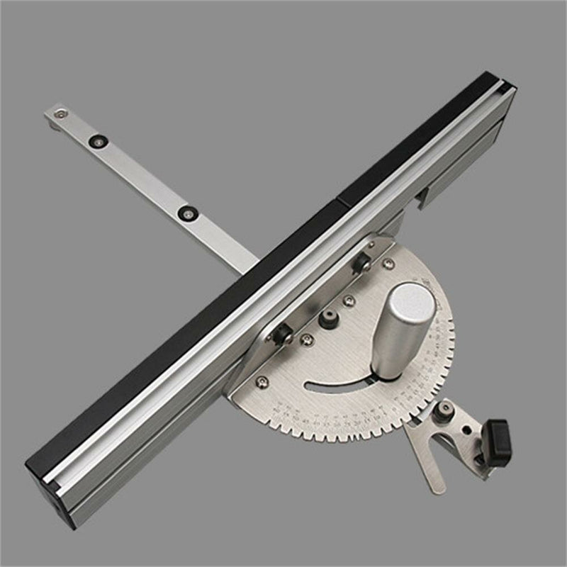 Woodworking Tools Wnew Miter Gauge Aluminium Profile FenceTrack Stop Table Saw Router Miter Gauge Saw Assembly Ruler