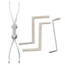 26Pcs Padlock Locksmith Training Starter Practice Kit Lock Unlocking Pick Tool 5