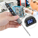 SQ-D60 60W Digital Soldering Iron Station DC12-24V Type-C Interface 100℃-400℃ Adjustable Temperature
