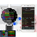 White UD18 USB 3.0 18in1 USB Tester APP DC Digital Voltmeter Ammeter Power Bank Voltage Detector Volt Meter HD Color Screen
