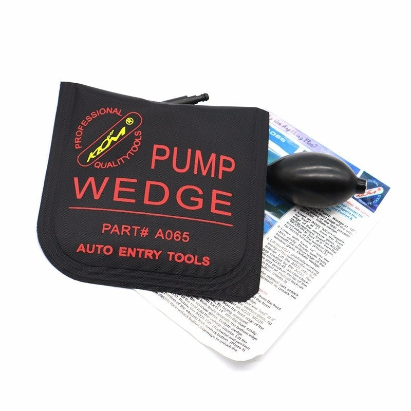 KLOM Air Pump Wedge Locksmith Tools Lock Pick Set Car Door Lockout Kit Tool - LOCKPICKWEB
