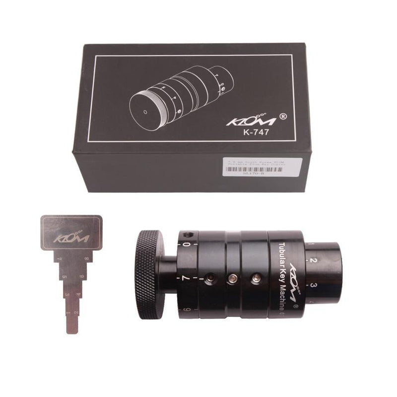 7.8 mm South Korea KLOM Portable Plum Key Copier Auto Locksmith Tool - LOCKPICKWEB