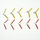 10pcs Klom Padlock Shim Picks Set Lock Pick Accessories Set Locksmith Tools - LOCKPICKWEB