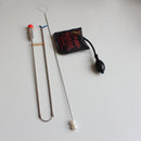2 Pcs Car Lockout Kit Locksmith Supplies Car Door Open Hook Tool For Car Door Tool with 1pcs Klom Pump Wedge 8