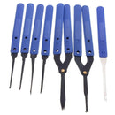 19Pcs Lock Broken Extractor Remove Key Removal Hooks Needle Locksmith Tool Kit Lock Pick Set Padlock Practice Lock with Locksmith Tools for Lock Pick - LOCKPICKWEB