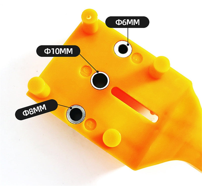 6/8/10mm Hole Punch Hand-Held Hole Punch Woodworking Vertical Plank Drill Woodworking Tools