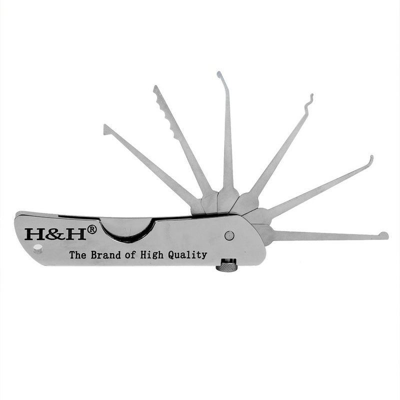 H&H Auto Locksmith Tools all-purpose lock pick tools folding scissors for qick open - LOCKPICKWEB