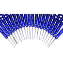 7Pins transparent Practice Padlock Lock 30pcs Lock Picks Tools Set Locksmith Tools - LOCKPICKWEB
