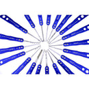 7Pins transparent Practice Padlock Lock 30pcs Lock Picks Tools Set Locksmith Tools - LOCKPICKWEB