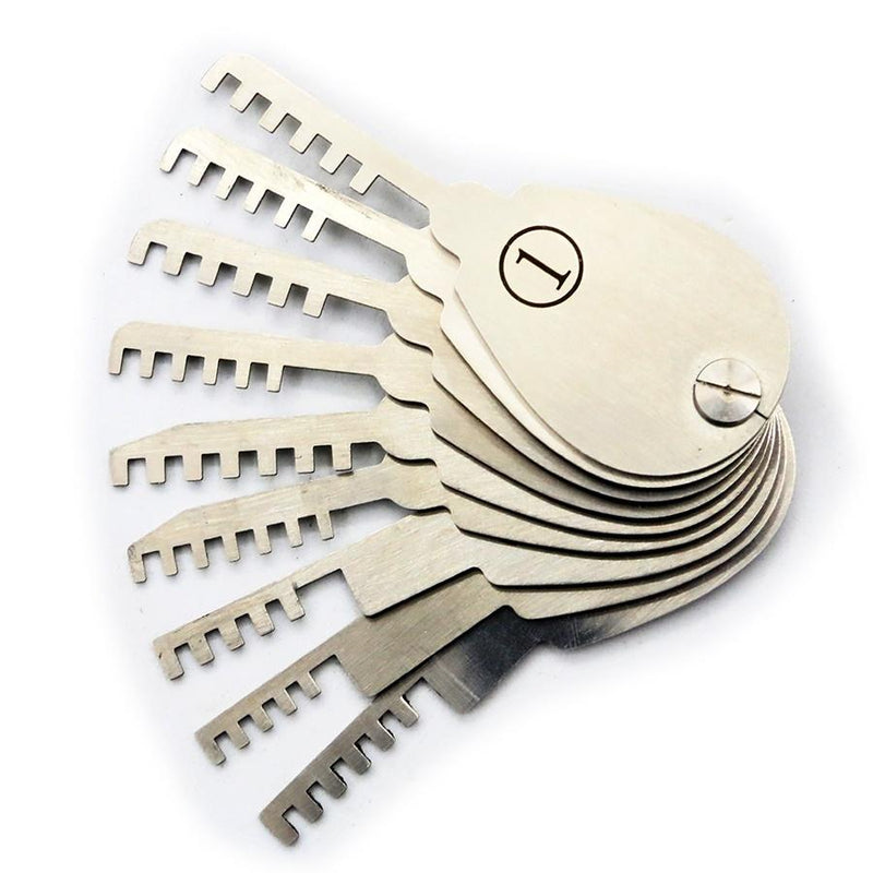 Comb Picks Set Lock Picking Used Locksmith Tools Lock Quick Opener - LOCKPICKWEB