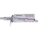 Lishi 2 in 1 Pick  B106 GM37 Auto Lock Pick and Decoder