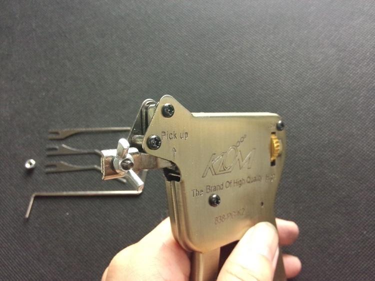 1 Set Lock Pick Gun Locksmith Strong Door Lockpicking Practice Unlocking Tools - LOCKPICKWEB