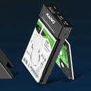 MAIWO K25682 2.5" Dual Bay USB3.0 RAID Storage Array Box SATA3 HDD SSD Slim Enclosure Disk Storage Box Support USAP