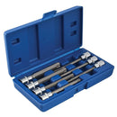 3 /8 Inch 7 Piece Drive Extra Long Torx Bit Socket Nuts Set for Auto/Car Repair and Home Use