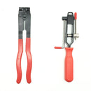 2PC CV Joint Boot Clamp Pliers Car Banding Hand Tool Kit Set,For Coolant Hose, Fuel Hose Clamps