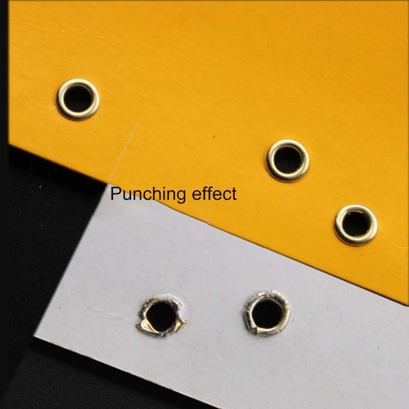 Shoe Punches Plier Kit Belt Holes Tool for Leather Strap Watch Band Hole Punches Eyelet Punch Plier with 100pc Eyelets