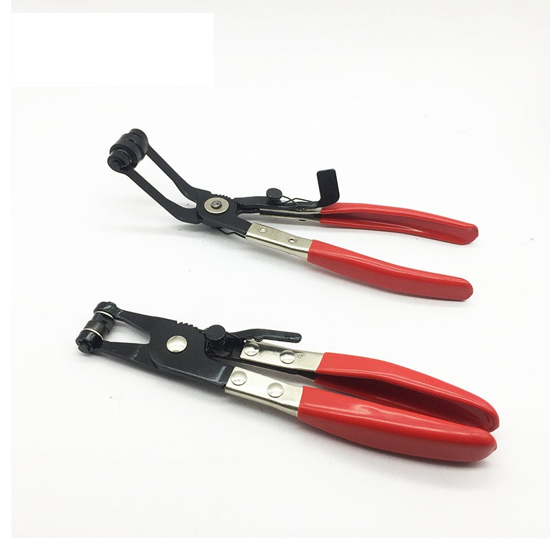 2PCS Auto Vehicle Tools Hose Clip Pliers 45 Degree Angled+Straight Hose Clamp Pliers for Auto/Car Repairs Hand Tools