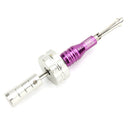 3Pcs 6/6.5/7mm Cross Lock with CrosS-shaped Transparent Practice Padlock Lock Pick Tools - LOCKPICKWEB