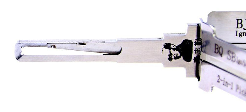 Lishi BQ/SB Lock Pick Set for Car Door Opener Tool Locksmith Tools Tubular Lock Pick and Decoder Tool