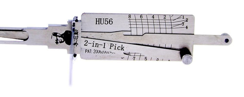 Lishi HU56 Lock Pick Set for Car Door Opener Tool Locksmith Tools Tubular Lock Pick and Decoder Tool
