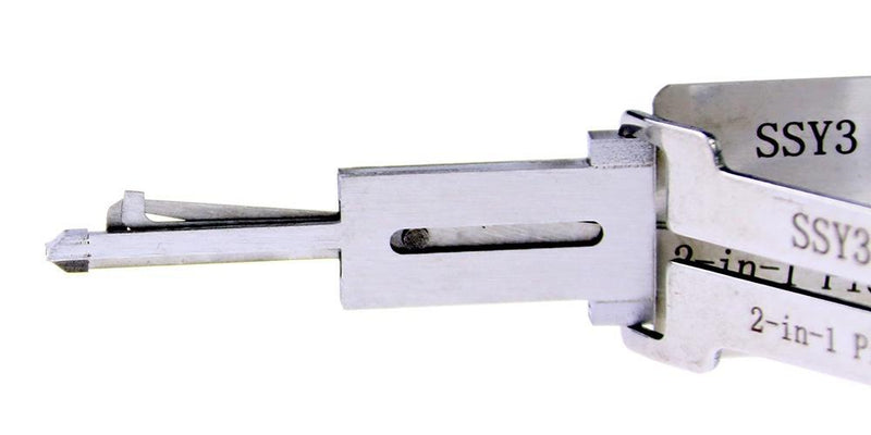 Lishi SSY3 Lock Pick Set for Car Door Opener Tool Locksmith Tools Tubular Lock Pick and Decoder Tool