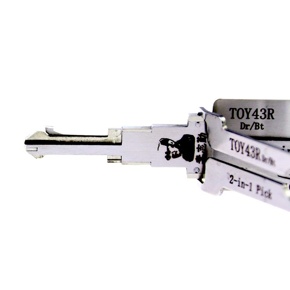 Tigerpick Lishi TOY43R 2 in 1 Car Door Lock Pick Reader and Decoder for Toyota