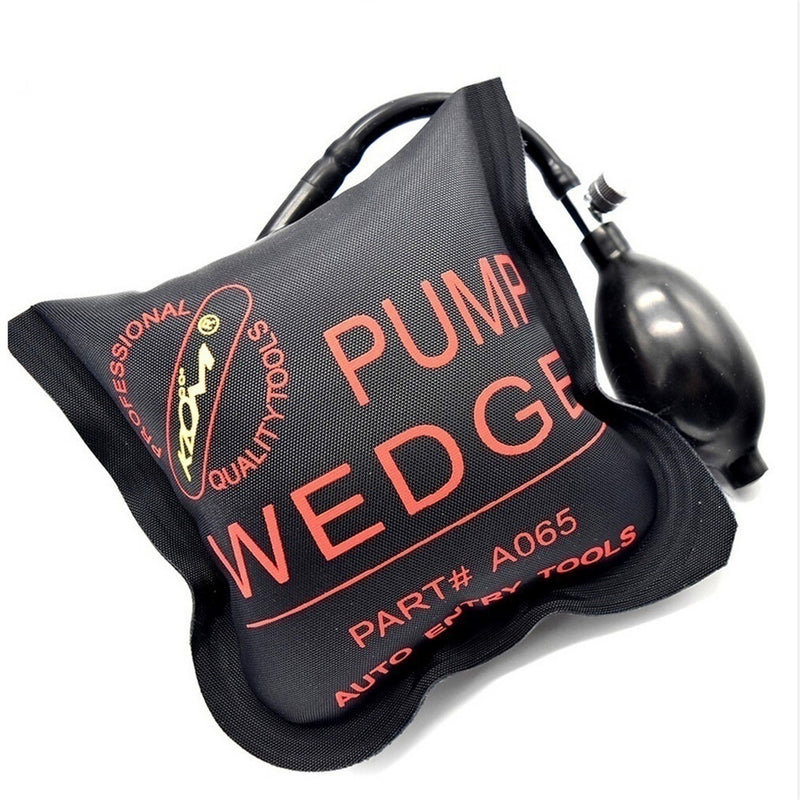 Medium Black Klom Air Pump Wedge Airbag Tools Locksmith Car Door Lock Pick Set Tool Paintless Dent Repair Tool - LOCKPICKWEB
