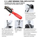 Automotive CV Joint Boot Clamp Crimper Tool with Cutter