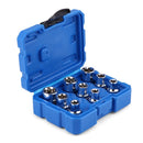 9Pcs E-Socket 1/2 Torx Star Bits Chromium-vanadium Steel Female Socket Nuts Set E10-E24 Hand Tools