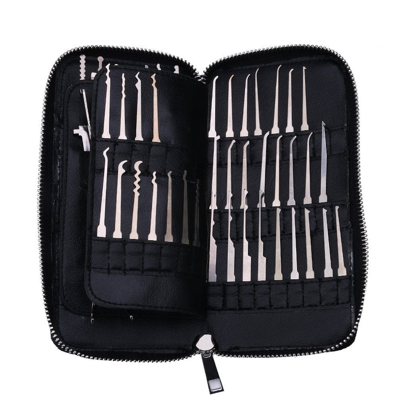 Lockmall 69 Pieces Multifunctional Lock Pick Set with 5 Pcs Metal Handles