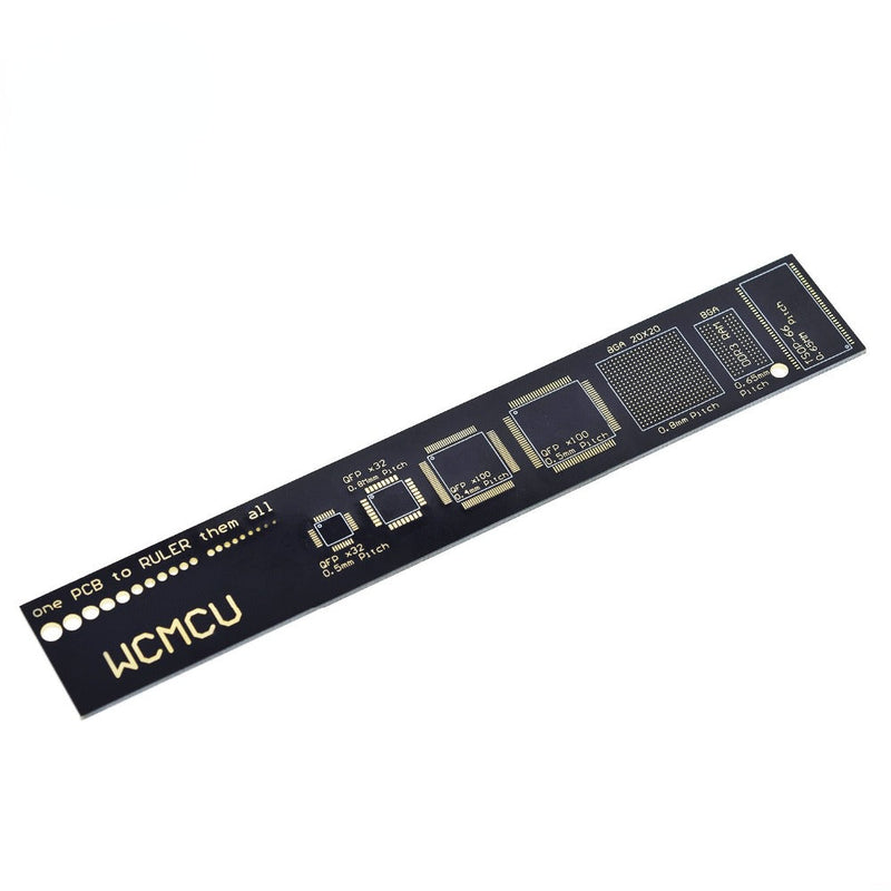 PCB Ruler for Electronic Engineers for Geeks Makers for Arduino Fans PCB Reference Ruler PCB Packaging Units V2 - 6