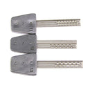 13pcs Stainless Steel Boutique HUK Lock Pick Set Bump Keys with Hammer Locksmith Tool Hand Tool