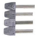 13pcs Stainless Steel Boutique HUK Lock Pick Set Bump Keys with Hammer Locksmith Tool Hand Tool