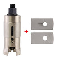 Professional Locksmith Tools Civil Lock Pick Repairing Tools Stainless Steel Lock Cylinder Puller with 2PCS Flanges