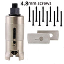 Professional Locksmith Tools Civil Lock Pick Repairing Tools Stainless Steel Cylinder Puller with 10pcs Screws with 2 Pcs Flanges