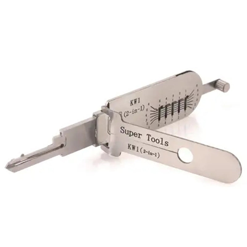 Super Tools KW1 2 In 1 Lock Pick and Decoder Reader Accurately Opener ...