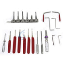 Locksmith Tools HUK Third Generation Safe Main (Auxiliary) Lock Fast Opener Lock Pick Set with 7.5MM Tubular Lock Picking Tools