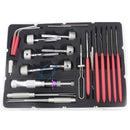 Locksmith Tools HUK Third Generation Safe Main (Auxiliary) Lock Fast Opener Lock Pick Set with 7.5MM Tubular Lock Picking Tools