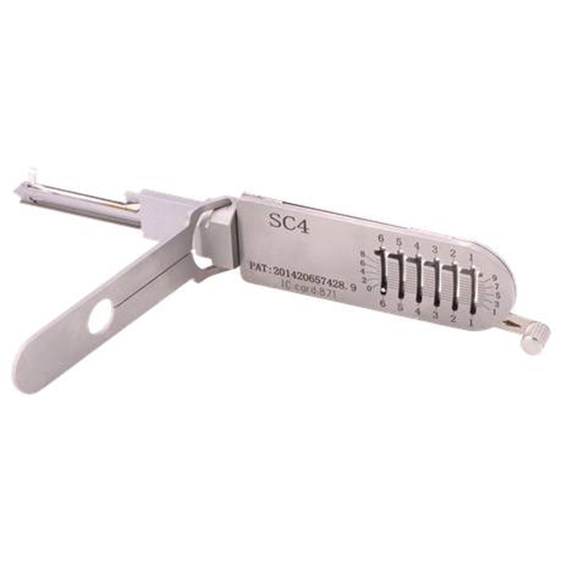 SC4 2 In 1 Lock Pick and Decoder Locksmith Tools for Schlage Door Locks