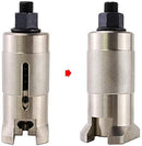 Professional Lock Pick Core Puller Cylinder Nail Puller with Multi Purpose Cylinder Gauge Cam Turner Spindle Turner Locksmith Tools